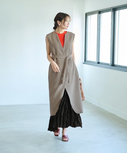 STYLE DELI（スタイルデリ） ロング スカート 94cm丈コットン質感