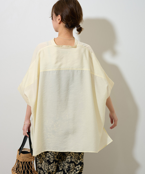 JOURNAL STANDARD relume ブラウス シャツ 「追加」シアー