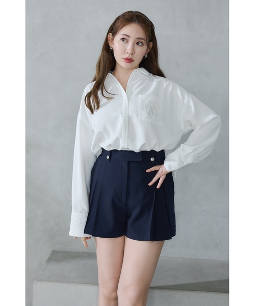 herlipto ブラウス Her lip to ブラウス シャツ Comfort Oversized Shirt レディース