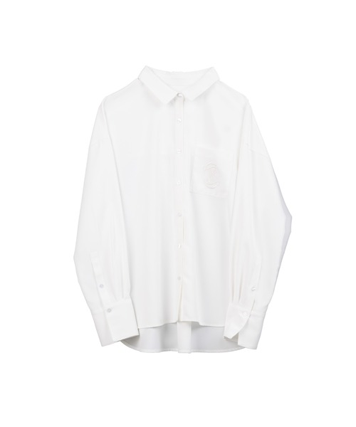【新品タグ付き】Her lip to Oversized Shirt 長袖 F Her lip to ブラウス シャツ Comfort Oversized Shirt レディース