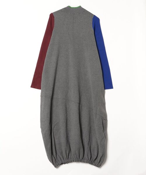 UN3D.」 ニットワンピース 36 グレー レディース