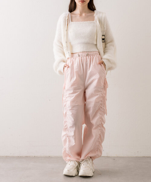 「OLIVE des OLIVE」 ニットカーディガン FREE ブラウン レディース_画像7