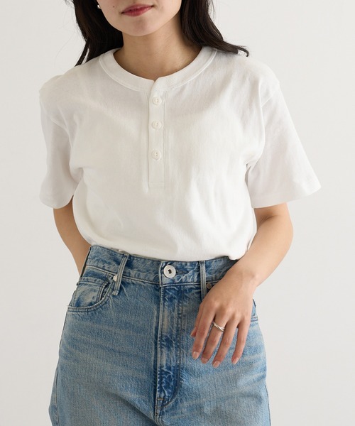 CROSS & STITCH ヘンリーネック tシャツ 「Cross＆Stitch」オープン