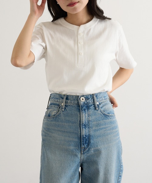 CROSS & STITCH ヘンリーネック tシャツ 「Cross＆Stitch」オープン