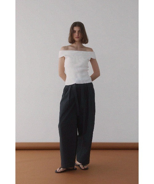 ALEXIA STAM（アリシアスタン） パンツ Barrel Leg Pants /ワイド