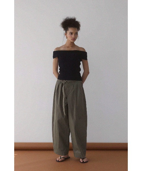 ALEXIA STAM（アリシアスタン） パンツ Barrel Leg Pants /ワイド