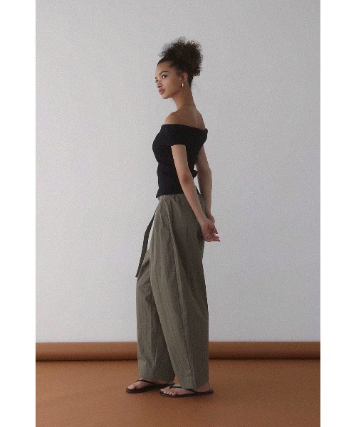 ALEXIA STAM（アリシアスタン） パンツ Barrel Leg Pants /ワイド