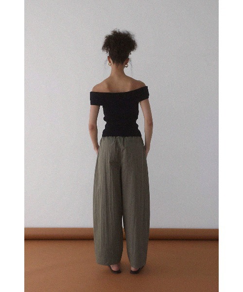ALEXIA STAM（アリシアスタン） パンツ Barrel Leg Pants /ワイド
