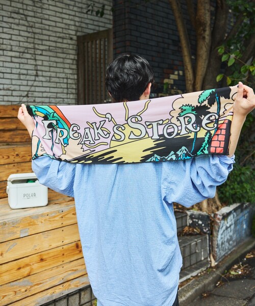 ヤンスキ ガラクタ プッシュプルポット 3markets タオル FREAK'S STORE タオル 「Beach ＆ Festival」 冷感クールタオル