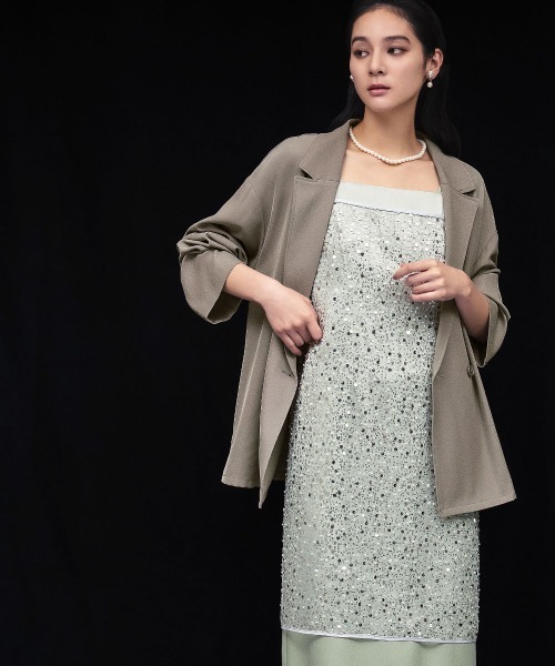 GIRL DRESS FOR NOW ドレス スパンコール キャミソール ドレス キャミ