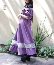 axes femme 花柄ストライプワンピース Fサイズ axes femme 花柄ストライプワンピース Fサイズ - メルカリ