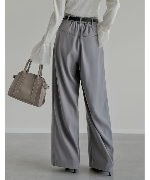 Re:EDIT（リエディ） ワイドパンツ パンツ 「2025AW COLLECTION」「低