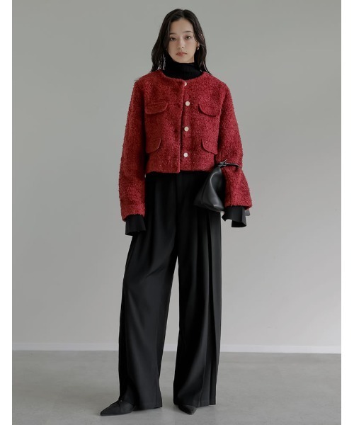Re:EDIT（リエディ） ワイドパンツ パンツ 「2025AW COLLECTION」「低