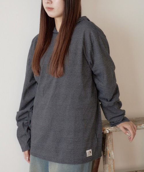 THE NORTH FACE パーカー 日本未発売 FACE/ザノースフェイス L/S