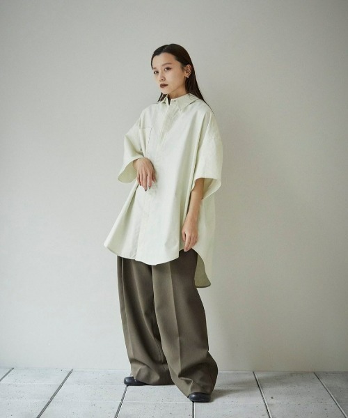 「TODAYFUL」 半袖シャツ FREE ベージュ レディース TODAYFUL 「TODAYFUL」 半袖シャツ FREE ベージュ レディース