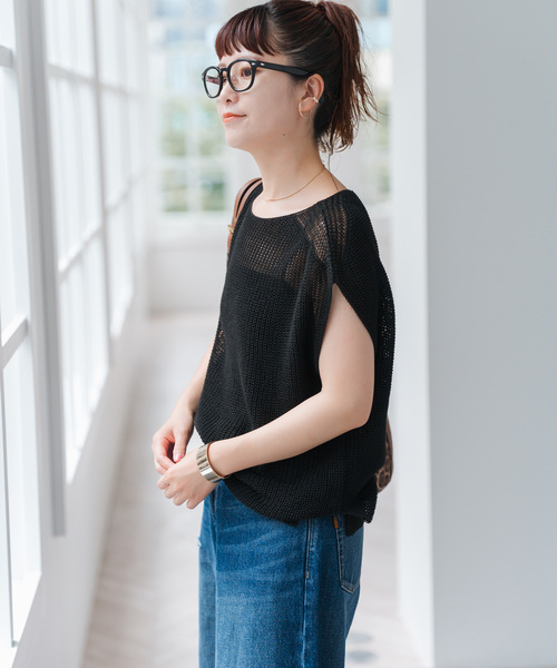 Spick＆Span ニット セーター ギマフレンチプルオーバー