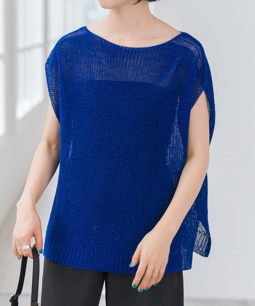 Spick＆Span ニット セーター ギマフレンチプルオーバー