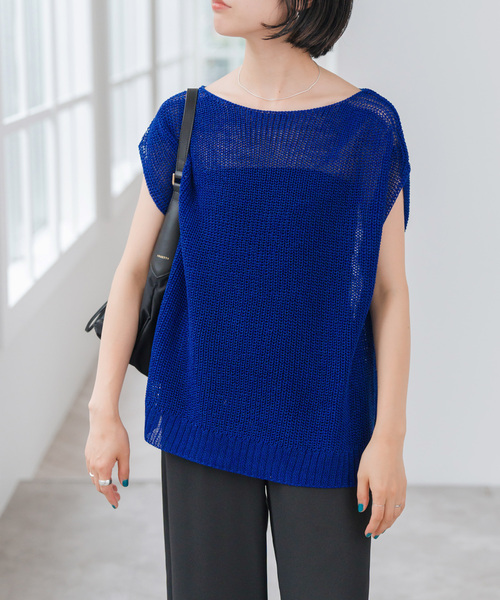 【美品✨】Spick and Spanニットプルオーバー Spick & Span（スピックアンドスパン）の「オフショルダー