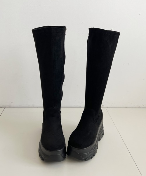 Shoes in Closet（シュークロ） ブーツ 厚底 ダブルソール ストレッチ