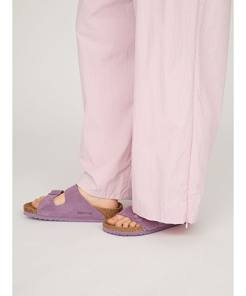 新品⭐︎タグつき emmi ナイロンフレアパンツ PINK 0 新品⭐︎タグつき emmi ナイロンフレアパンツ PINK 0 新品