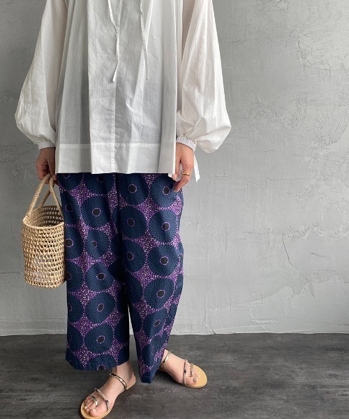 le glazik パンツ　36 LE GLAZIK」 イージーパンツ 36 ブラック レディース