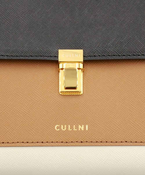 ショルダーバッグ Clasp lock Leather Pocket Hand Bag メンズ レディースの画像