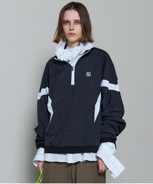 【MAISON SPECIAL】RUSH Logo Nylon Sporty MAISON SPECIAL（メゾンスペシャル） tシャツ RUSH Logo Nylon Sporty