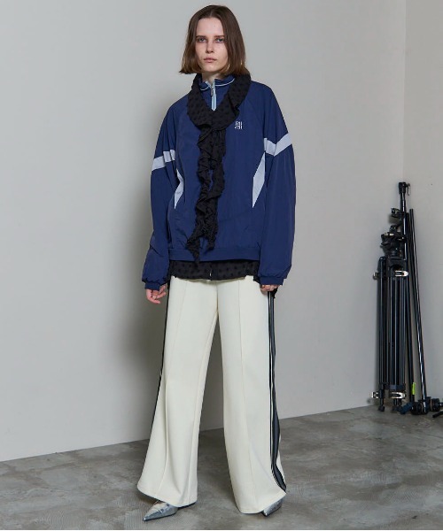 MAISON SPECIAL（メゾンスペシャル） tシャツ RUSH Logo Nylon Sporty