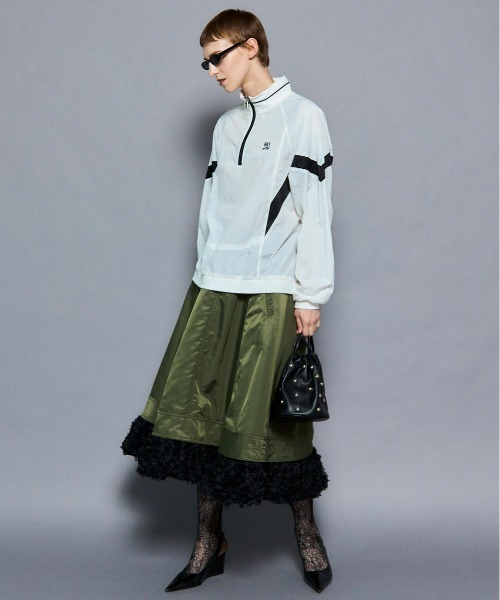MAISON SPECIAL（メゾンスペシャル） tシャツ RUSH Logo Nylon Sporty