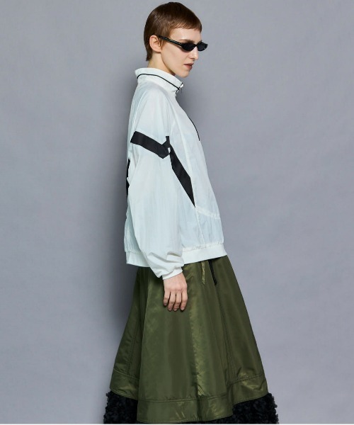 MAISON SPECIAL（メゾンスペシャル） tシャツ RUSH Logo Nylon Sporty