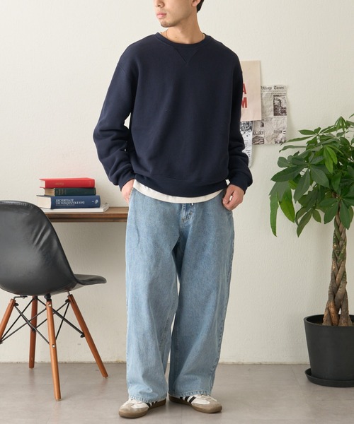「CIAOPANIC TYPY」 加工デニムパンツ LARGE ブラック メンズ