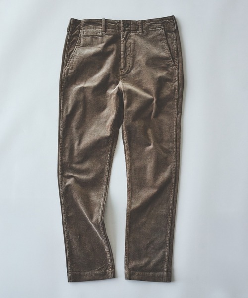 BEAMS（ビームス） パンツ ストレッチテーパード コーデュロイ メンズ