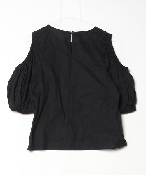 「DEVOTION」 半袖ブラウス S ブラック レディース_画像2