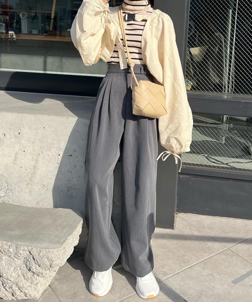 hinari（ヒナリ） パンツ SMALL ブラック レディース : ZOZOTOWN Yahoo