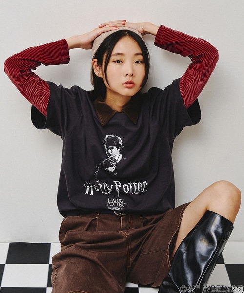 タグ付き✨ROSEBUDハリーポッター 長袖Tシャツ Mサイズ ROSE BUD（ローズバッド） tシャツ (COLSUN)HARRY POTTER T-SHIRTS