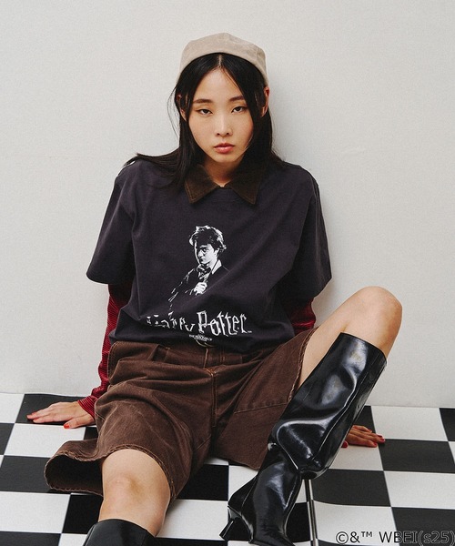 ROSE BUD（ローズバッド） tシャツ (COLSUN)HARRY POTTER T-SHIRTS