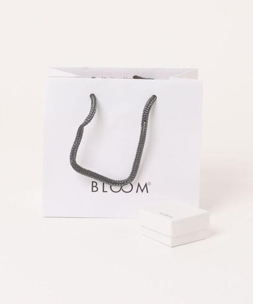 BLOOM（ブルーム） ネックレス K10 ホワイトゴールド ダイヤモンド