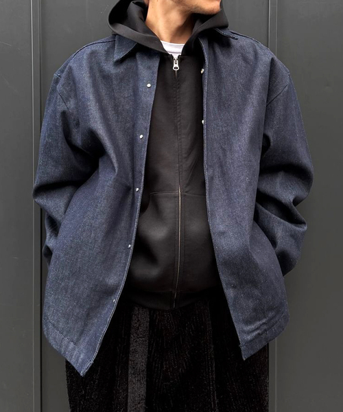 WISM（ウィズム） デニムジャケット gジャン SEVENTH / セブンス DENIM 
