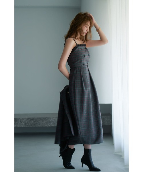 新品未使用　&.nostalgia【美香さんコラボ】ジャケット　ミニワンピース MIKA×&.NOSTALGIA Collaboration Collection