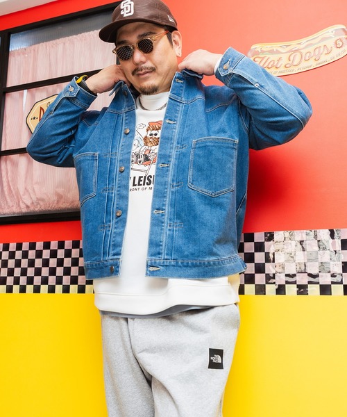 B＆T CLUB（ビーティークラブ） デニムジャケット gジャン (ビーアンド