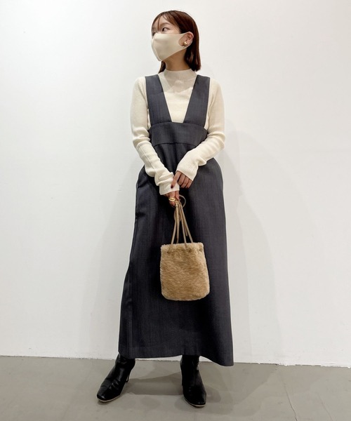 BAYFLOW（ベイフロー） ジャンパースカート 「低身長caho146cmさん