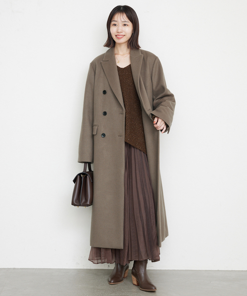 SLOBE IENA（スローブイエナ） チェスターコート 38 ネイビー