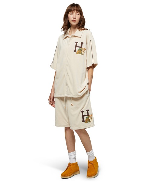 「HUF」 ハーフパンツ MEDIUM ナチュラル メンズの画像