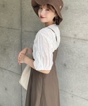tシャツ 半袖 フリルTシャツ(半袖) レディースの詳細画像2