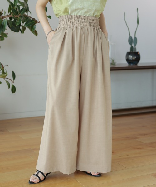 「LEPSIM」 スラックス FREE グレー レディース_画像8