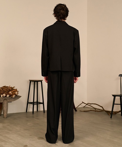 Forte スラックス Riveted Baggy Slacks/リベットバギースラックス