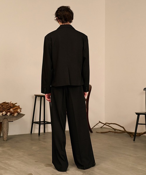 Forte ワイドパンツ スラックス Riveted Baggy Slacks/リベットバギー