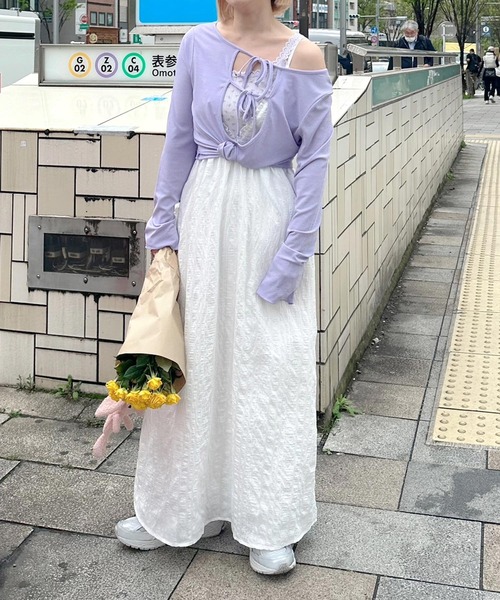 Alley Tokyo キャミソールワンピース FREE オフホワイト レディース