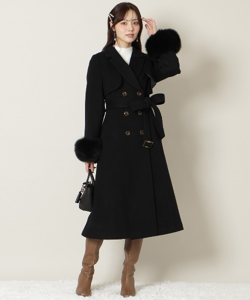 WILLSELECTION（ウィルセレクション） コート アウター リアルファー