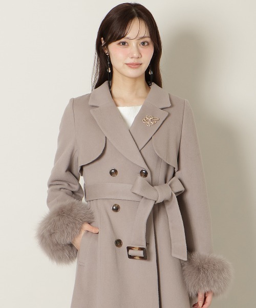 WILLSELECTION（ウィルセレクション） コート アウター リアルファー